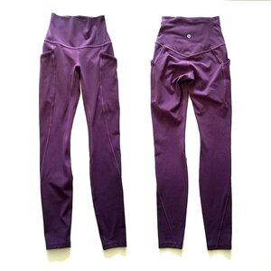 Lululemon Black Plum Tight